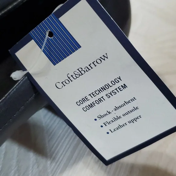 Croft& Barrow Black Formal Shoes - Picture 12 of 13